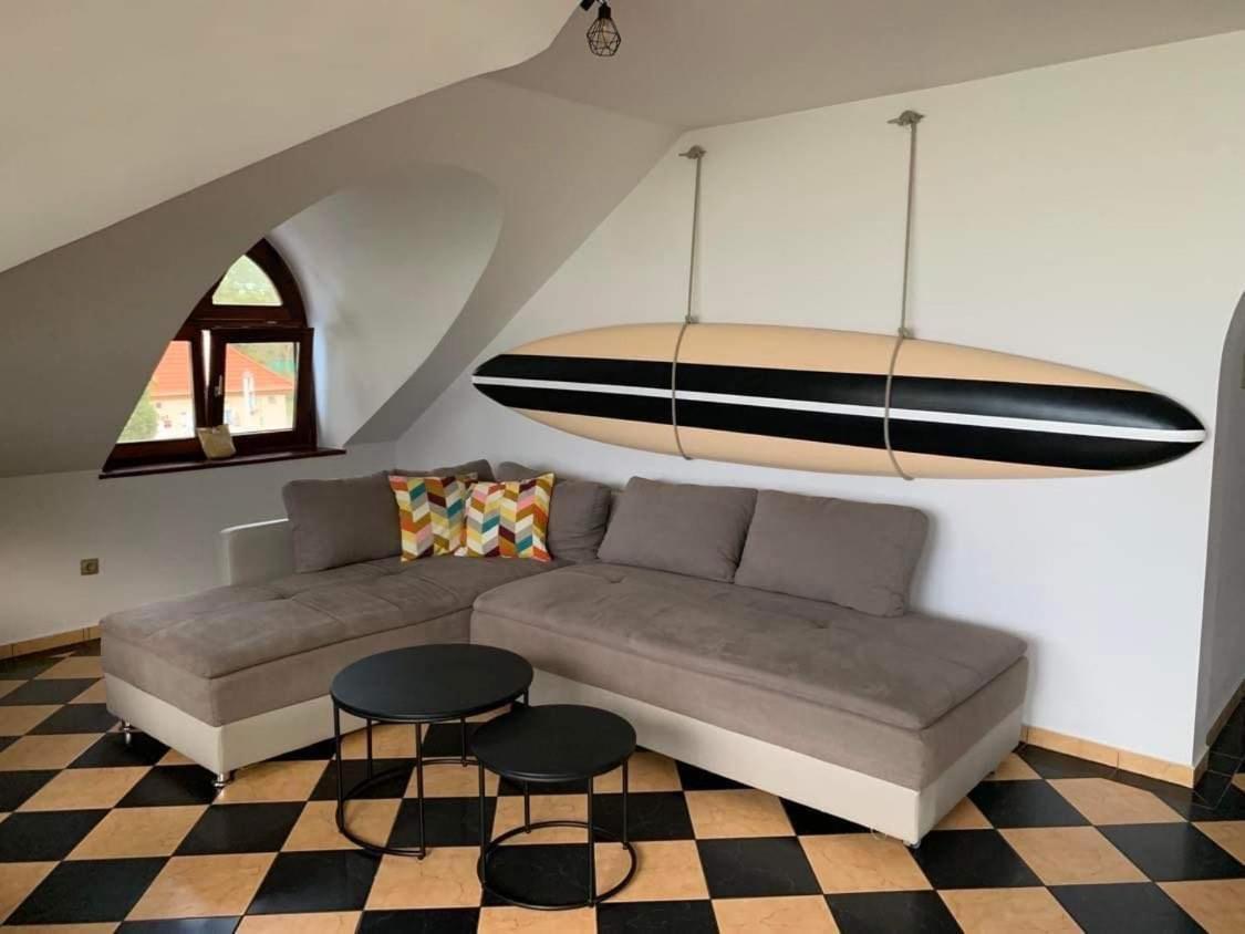 Szines Panorama Apartman 발라톤엘 외부 사진